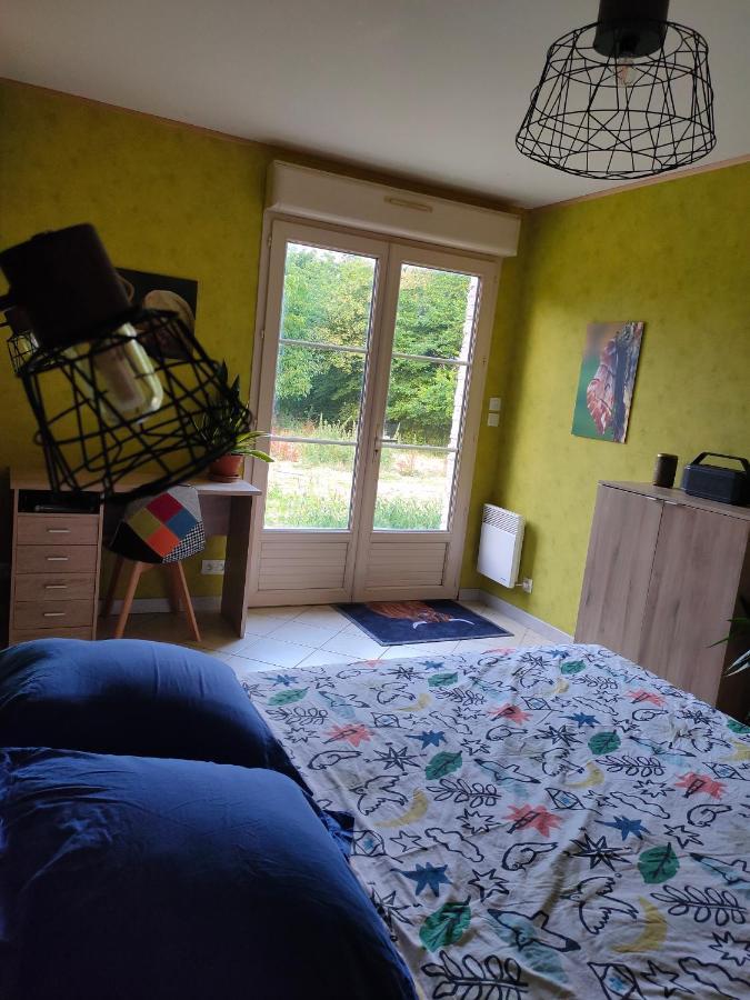 Chambre Avec Sdb Privative En Pleine Campagne Baillou 外观 照片
