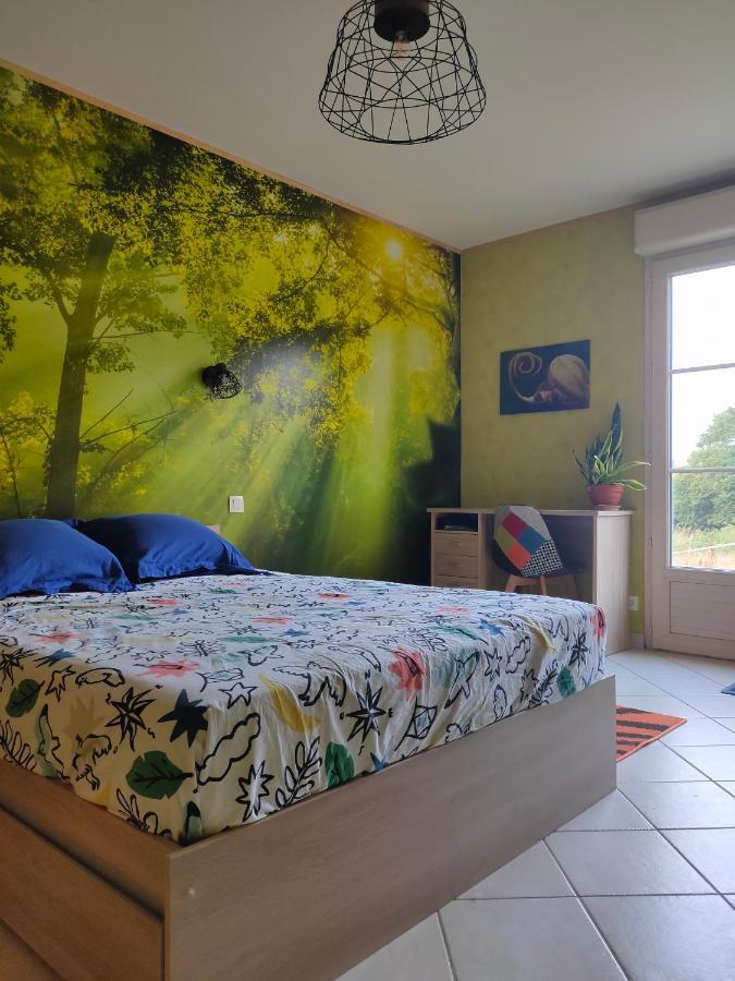 Chambre Avec Sdb Privative En Pleine Campagne Baillou 外观 照片